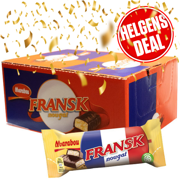Dubbel Fransk Nougat 24st x 46g