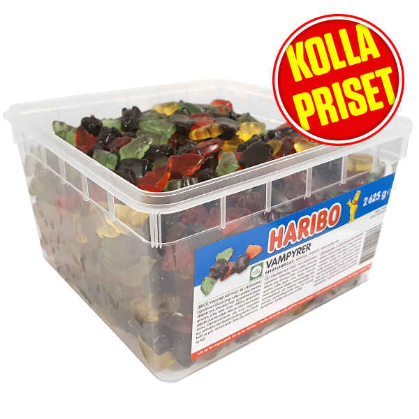 Haribo Vampyrer 2,625 kg