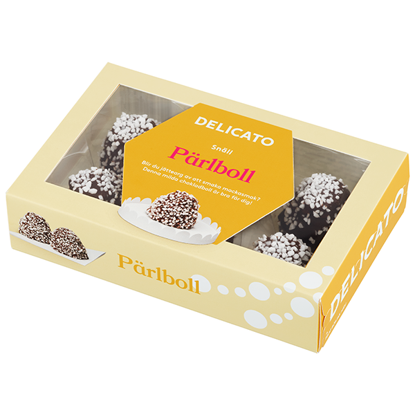 Delicato Pärlboll 6-pack