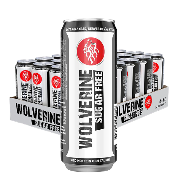 Wolverine Energy Sugarfree 24st x 50cl