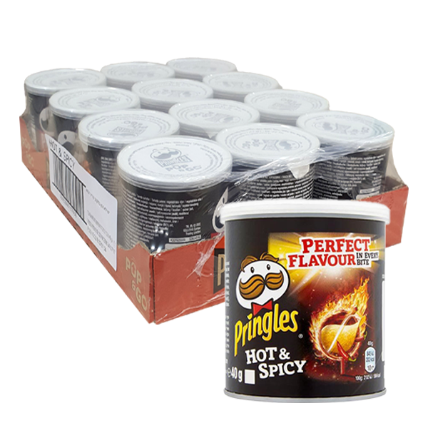 Pringles Hot & Spicy 12x 40g