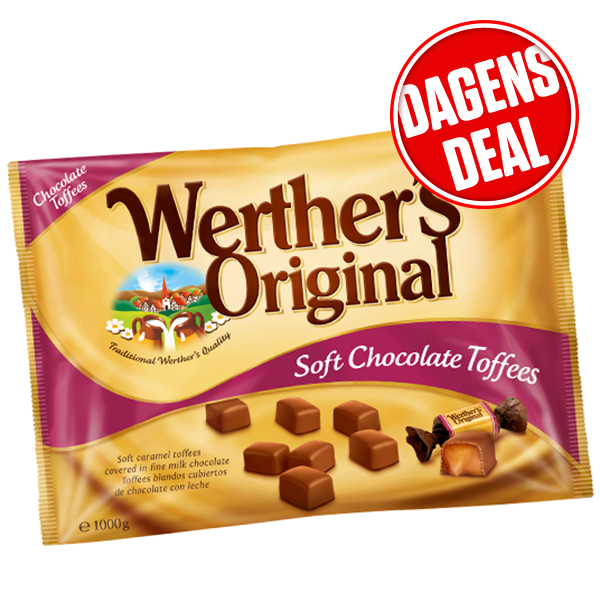 Werther´s Soft Chocolate Toffee 1kg