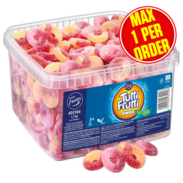Tutti Frutti Rings 1,7kg