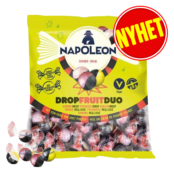 Kanonkulor Fruktlakrits 825g