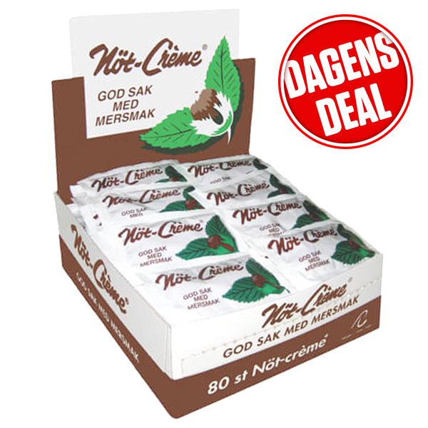 Nöt-Créme Displaylåda 80-pack