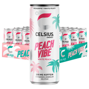Celsius Peach Vibe 24st x 355ml