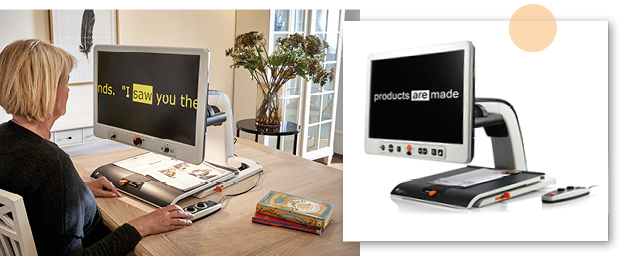 Even the MagniLink Vision TTS is updated and now more user-friendly.