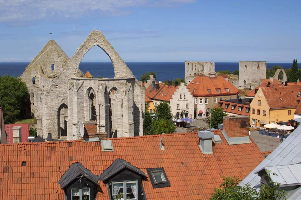 Rent a bike in Visby city center