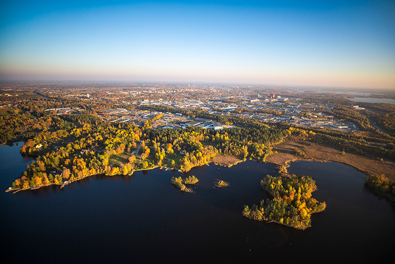 Cykelutjhyrning i Växjö.