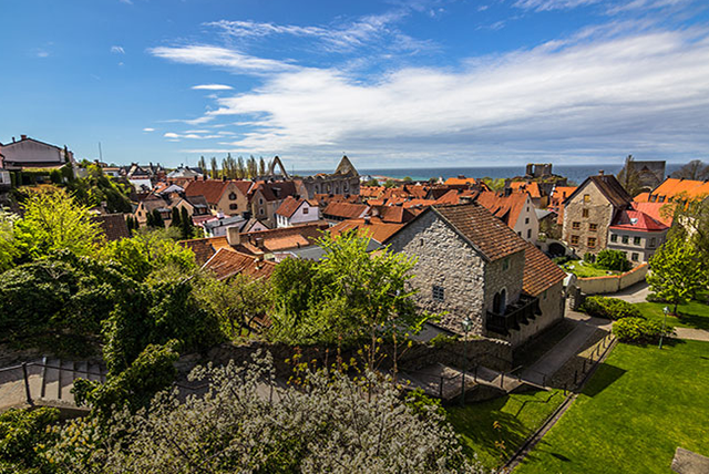 Hyra cykel Visby centrum
