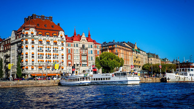 Bike rental in central Stockholm.
