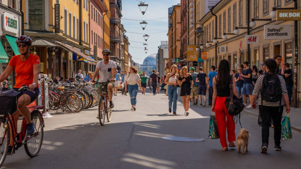 Hyra cykel i Stockholm City.