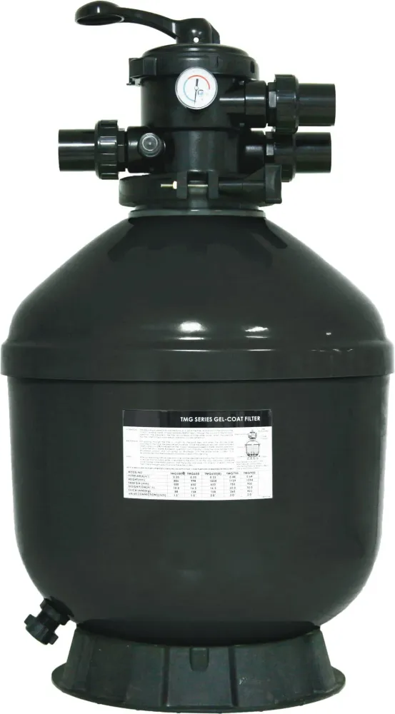 sandfilter gelbelagd för max 2.5 bar