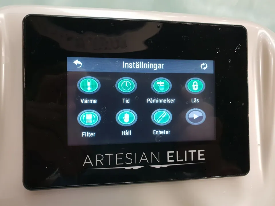Elite Artesian spa panel