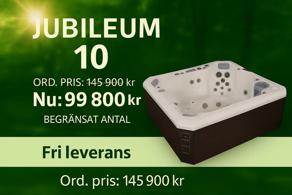 Jubileum spabads kampanj 10 ar