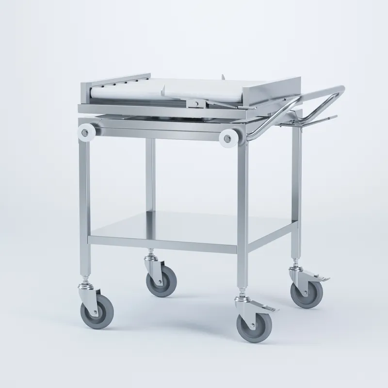Bordsvagn - stabil och hygienisk transport