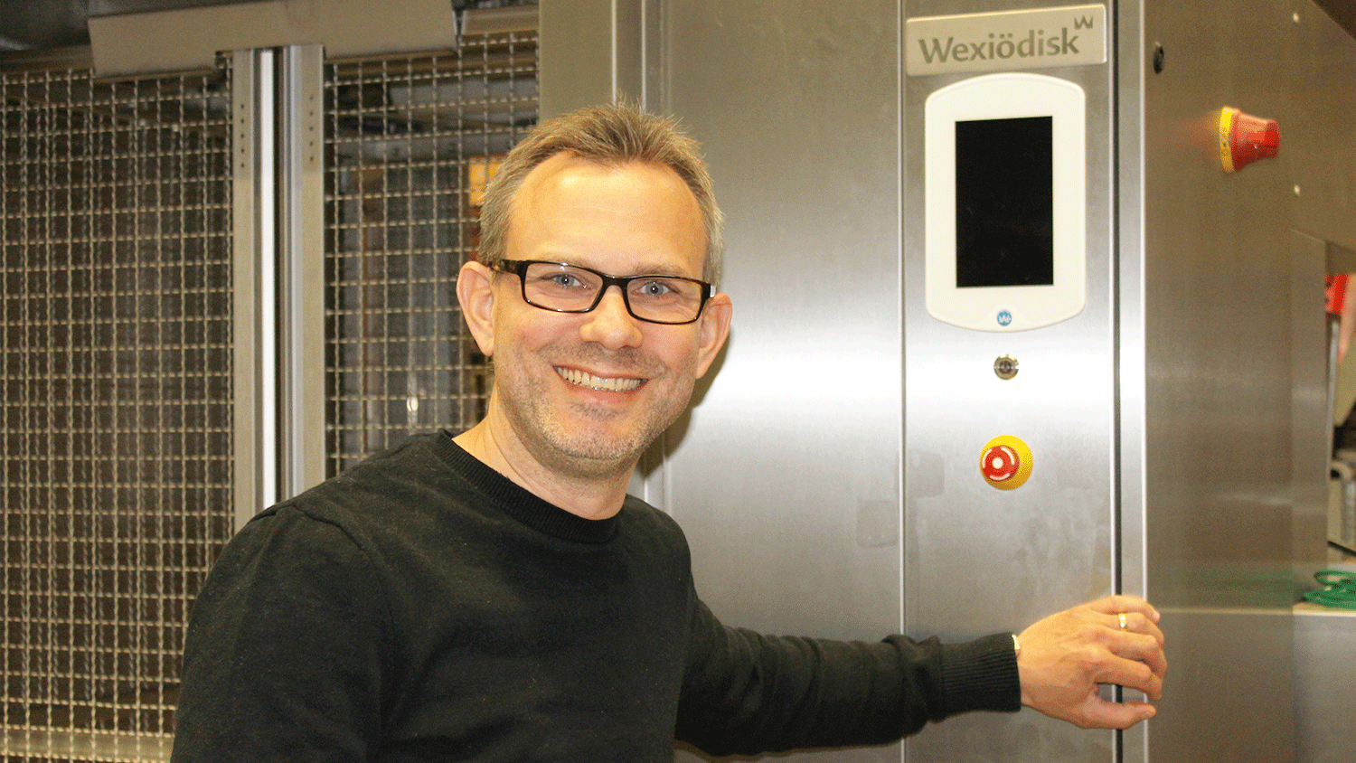 En av Wexiödisks utvecklings- och konstruktionsavdelning Andreas Norviit.