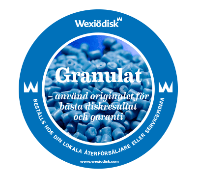 Wexiödisk Granulat emblem