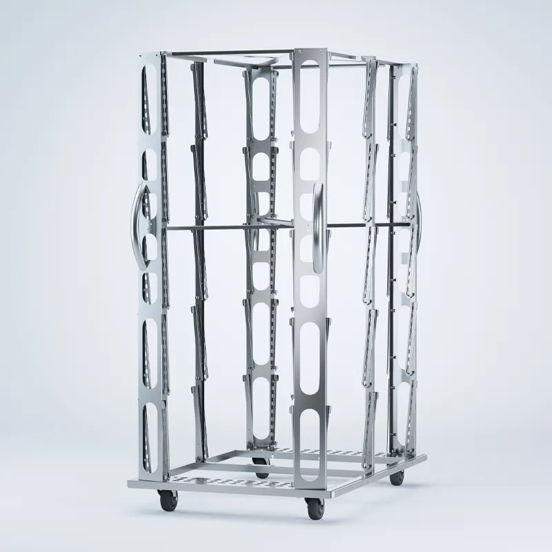 WD-18PW kraftfull vagndiskmaskin för storskaliga kök 