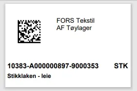 Elektroniske etikketer
