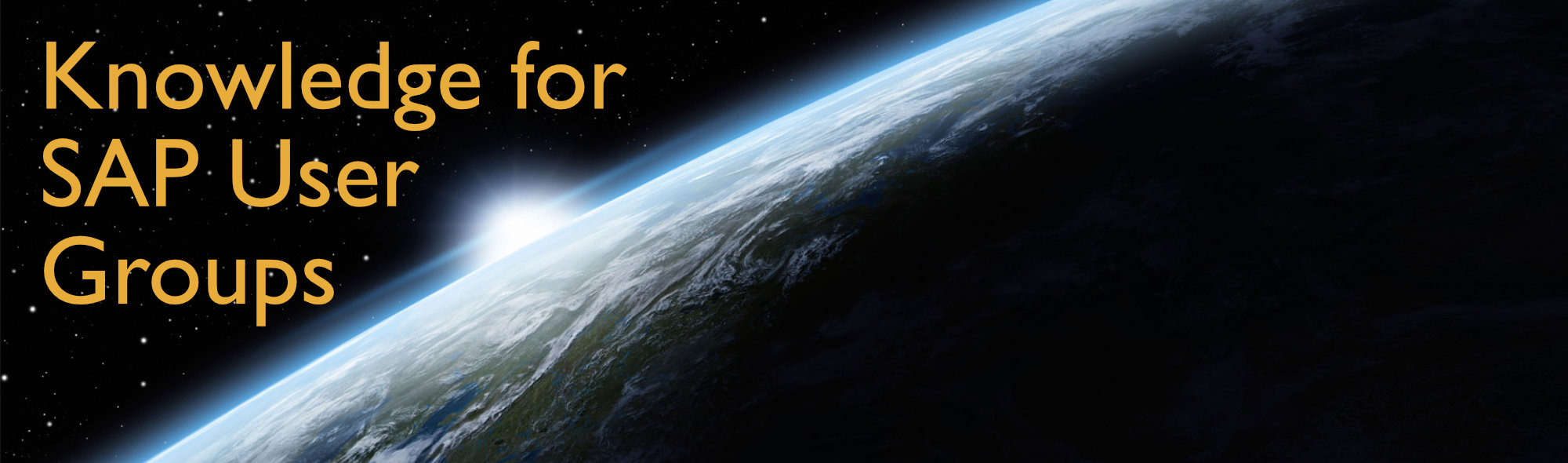 Knowledge for SAP User Groups