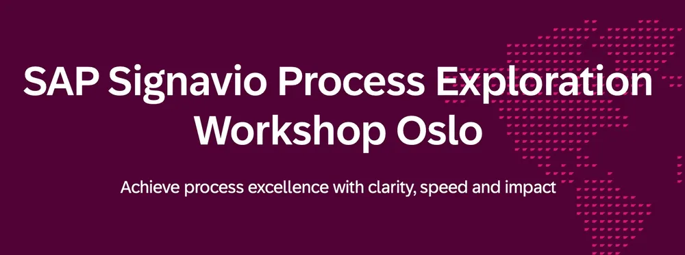 SAP Signavio Process Exploration Workshop
