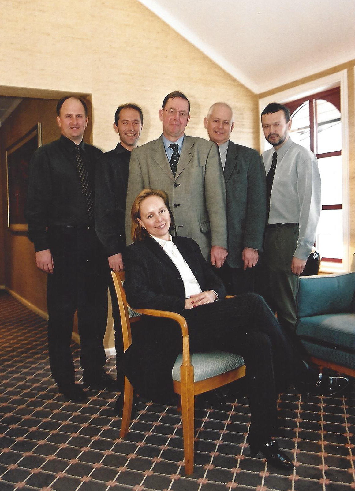 SBN CLT 1997 Morten Moa, Rune Johansen, Andries van Bruggen, Arvid Kirkemo, Bernt Bakken Eva-Maria Fahrer