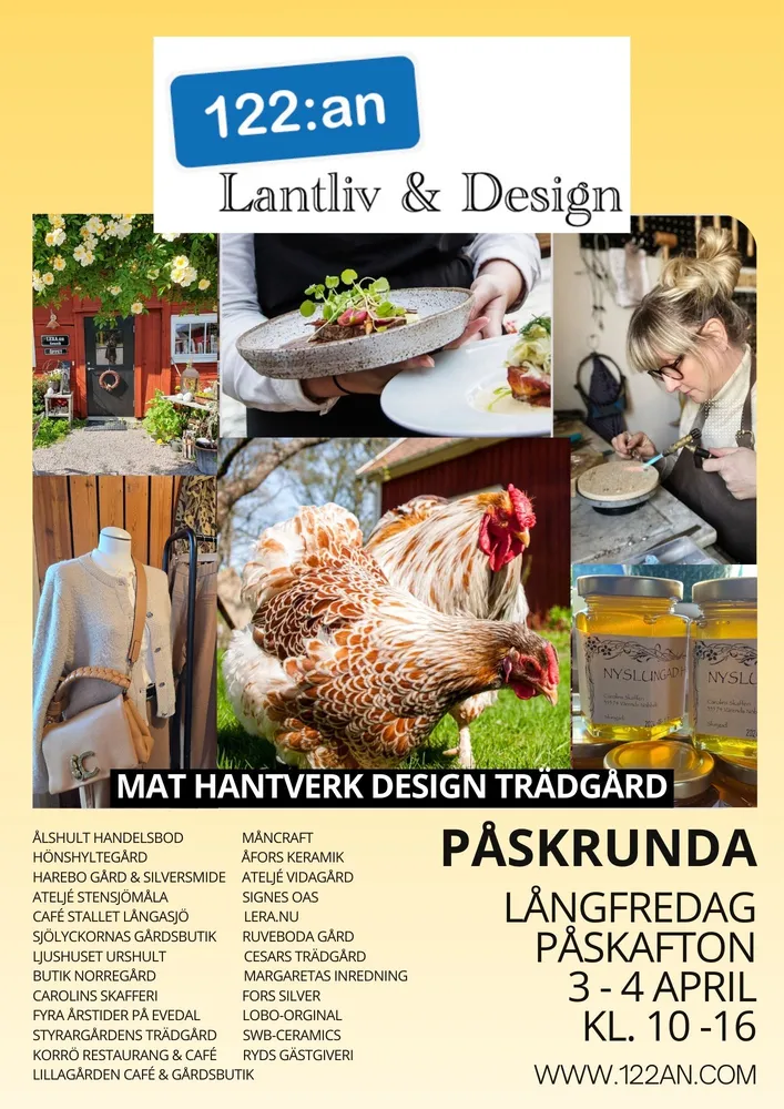 Påskrunda 122:an Lantliv & Design