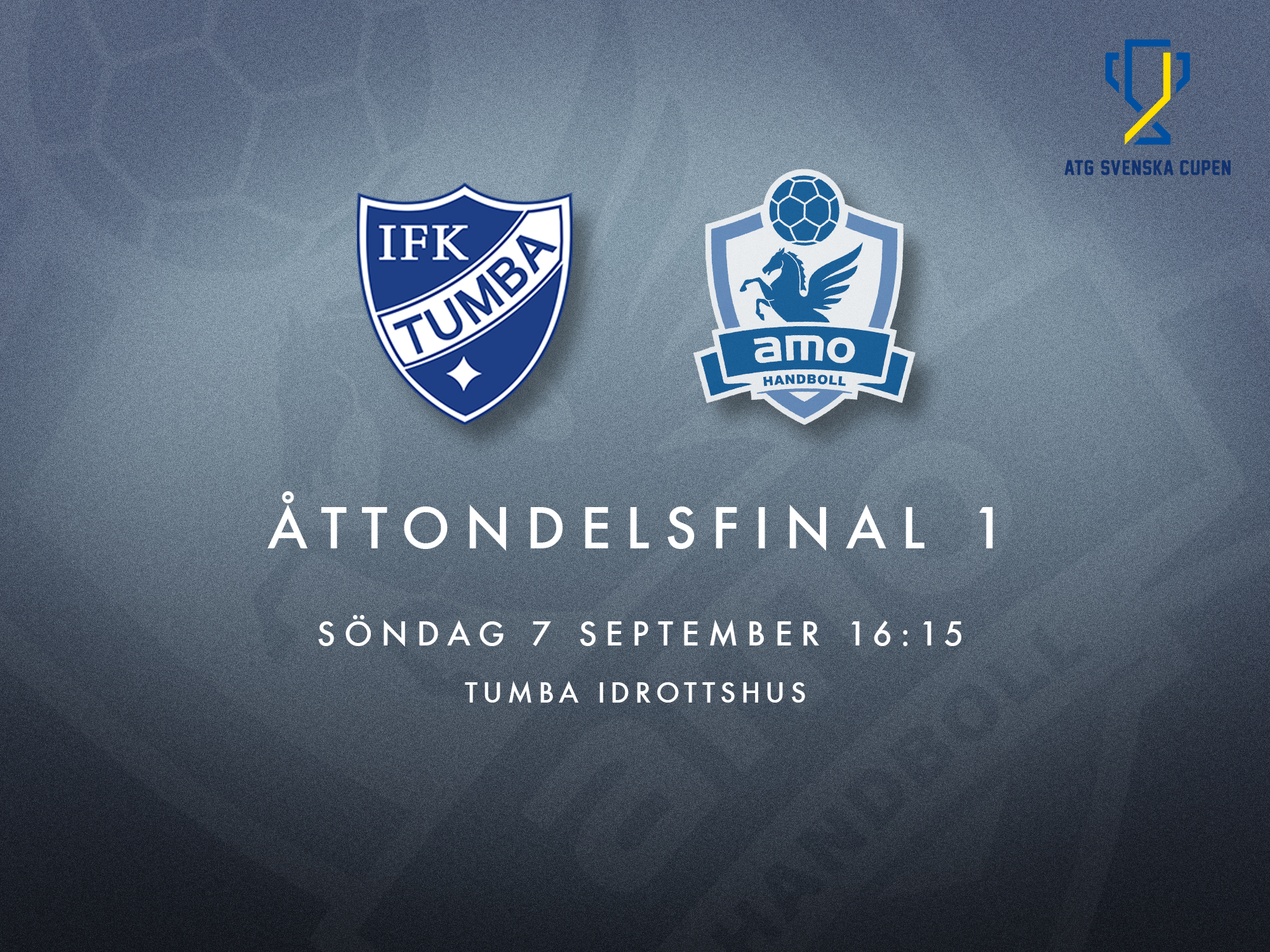 Amo möter Tumba i Svenska cupens åttondelsfinal