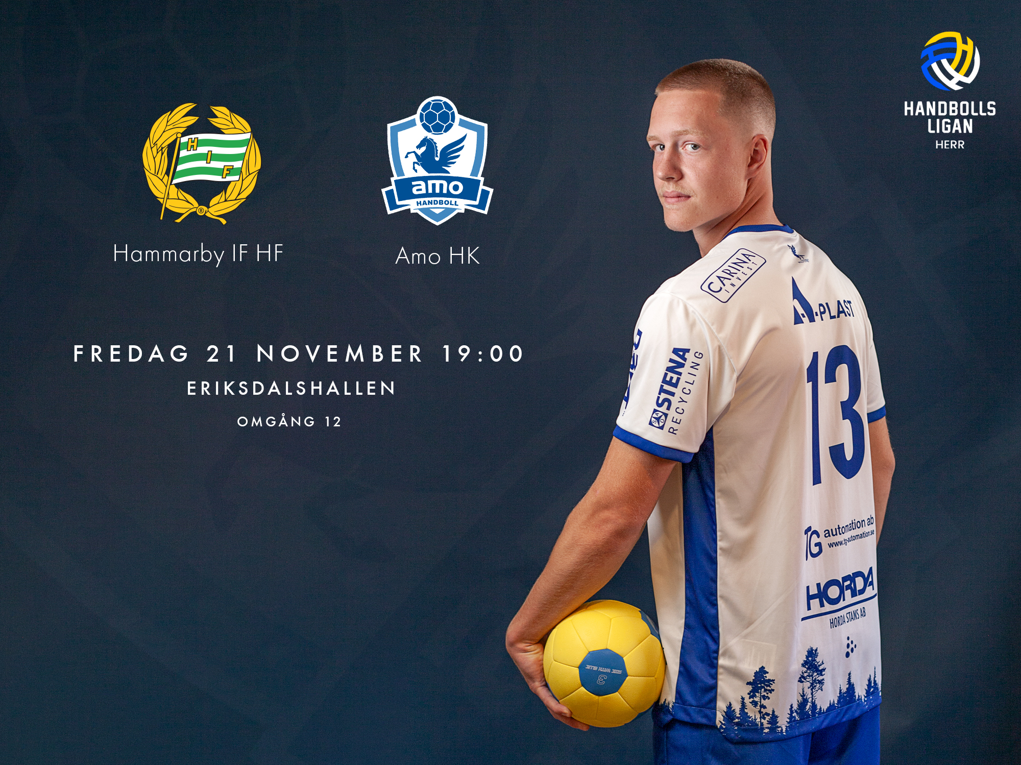 Skadedrabbat Amo reser till Stockholm