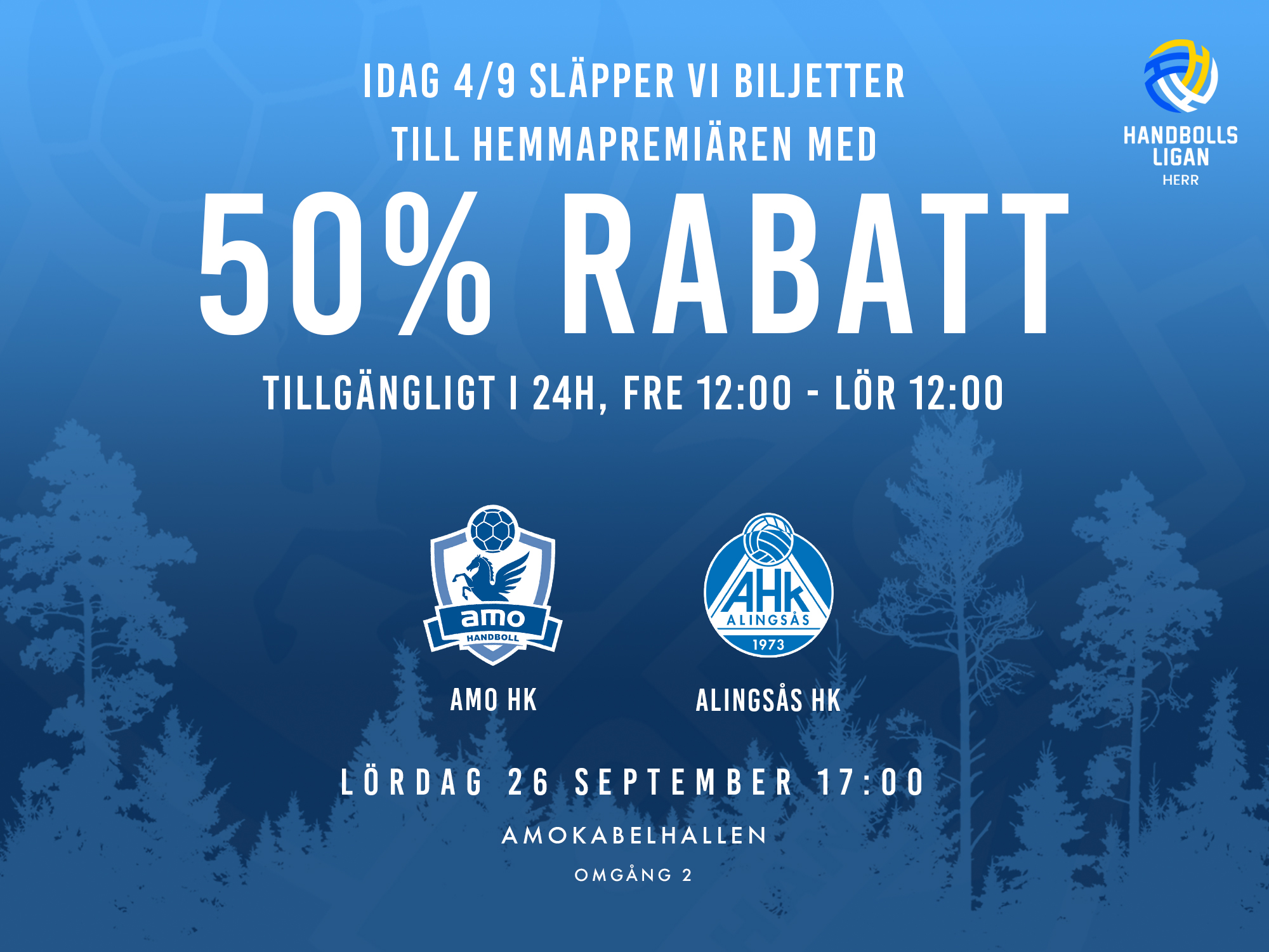 Hemmapremiärsrabatt!