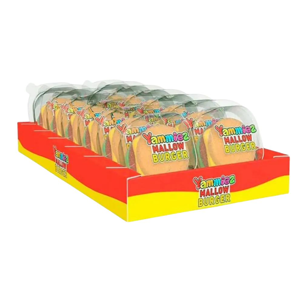 Yammiez mallow burger 50g x 12st