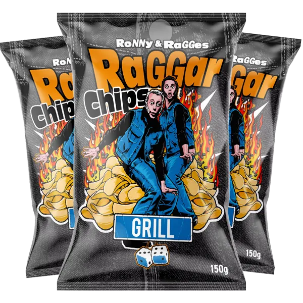 3st - Raggarchips Grill 150g