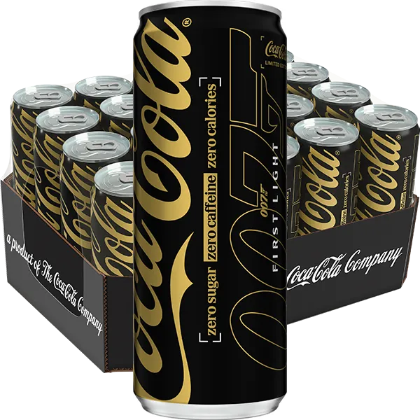 Coca Cola Zero Koffeinfri 33cl x 20st