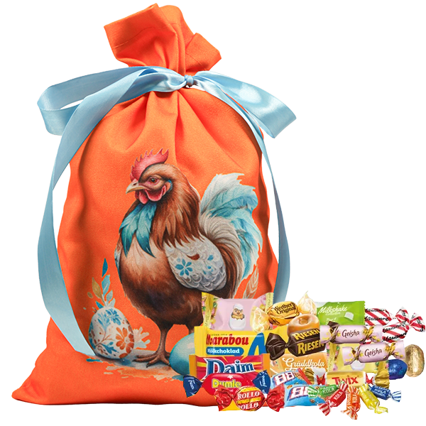 Påskgodis Säck Godisblandning Lyx 2kg | Sortiment | Gottegrisen