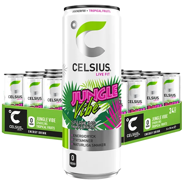 Celsius Jungle Vibe 24st x 355ml