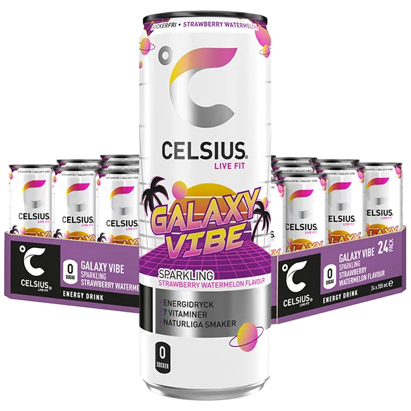 Celsius Galaxy Vibe 24st x 355ml