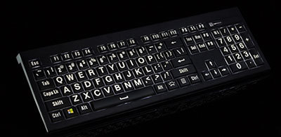 ASTRA tastatur med indbygget lys.