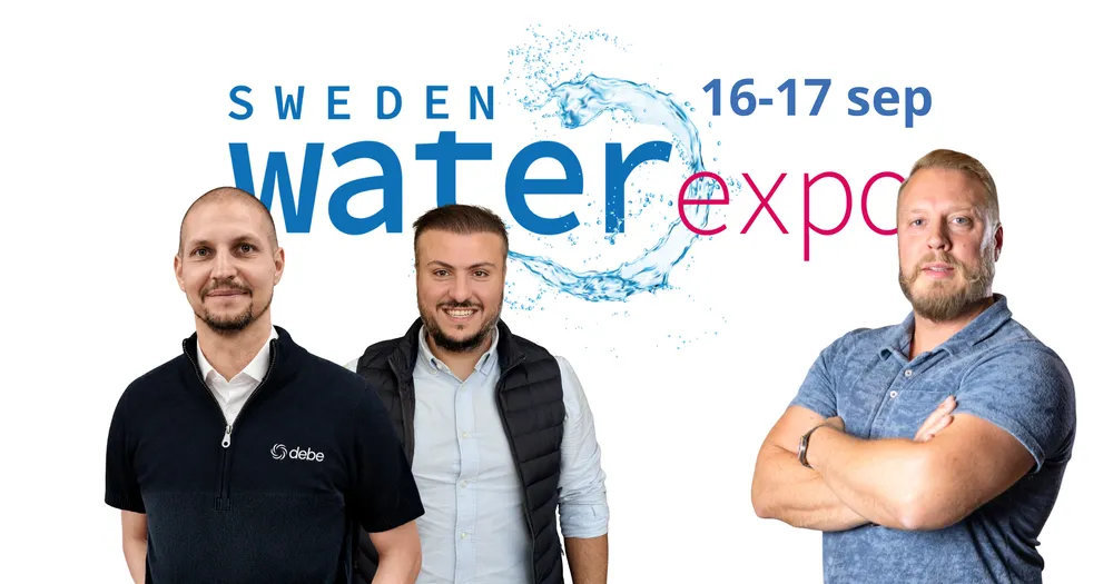 Vi ställer ut på Sweden Water Expo