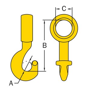 Cavo Collegamento GK8 Per Catene - Portata 3150 Kg, Spessore 10 Mm, Sicuro E Resistente