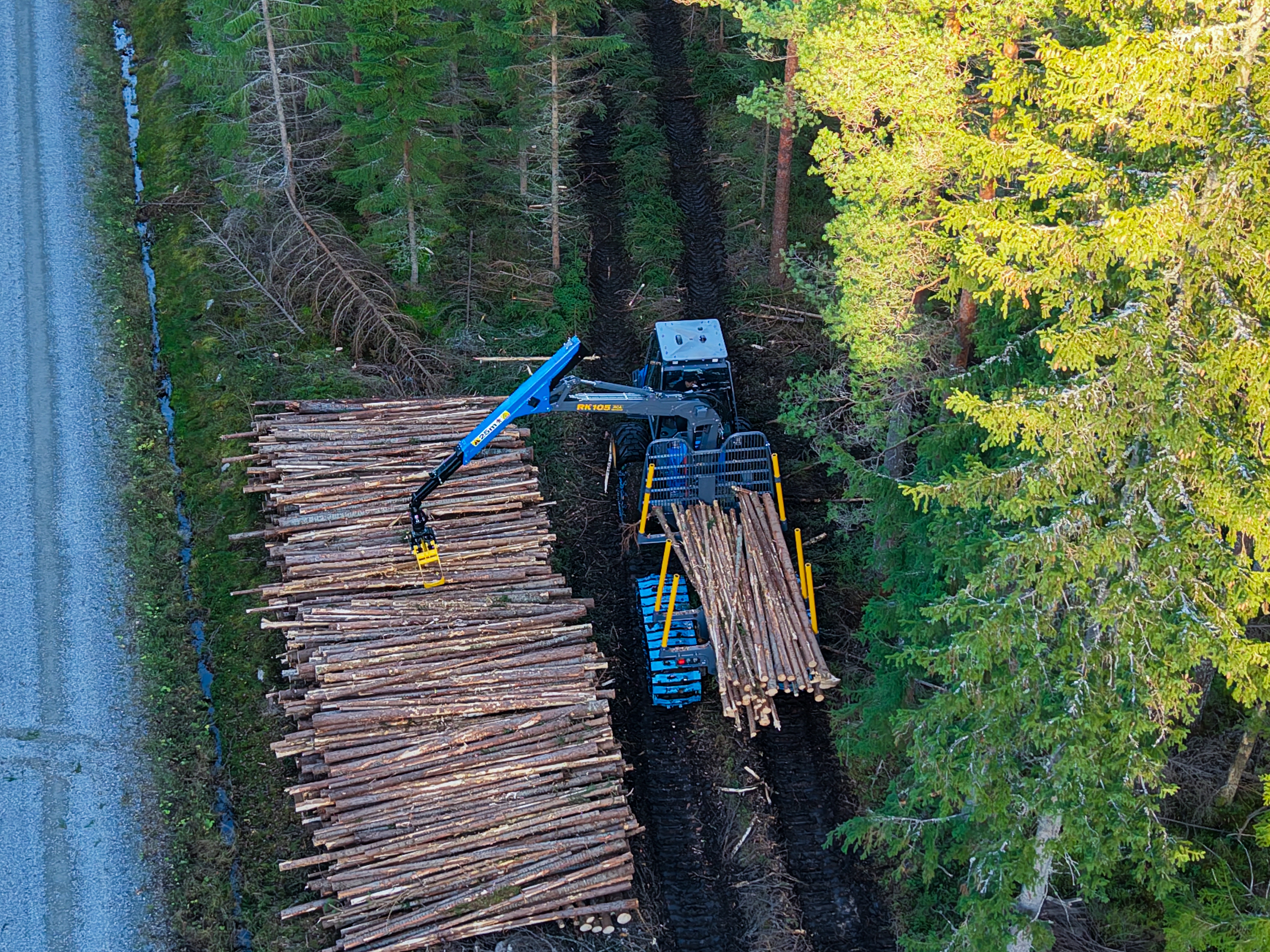 ROTTNE F11E gallringsskotare