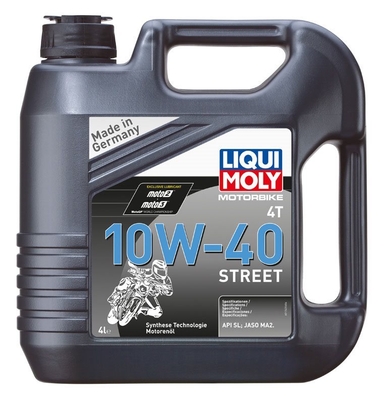 Produkt bilder Liqui Moly Motorolja 4 T 10 W40 Street 4 L