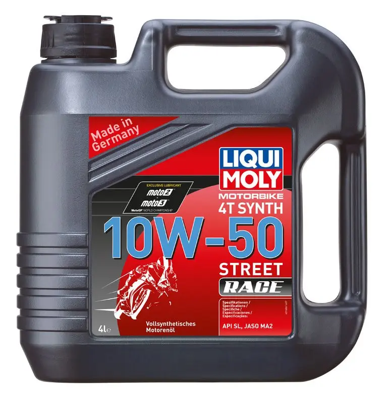 Produkt bilder Liqui Moly Motorolja 4 T 10 W 50 Race 4 L