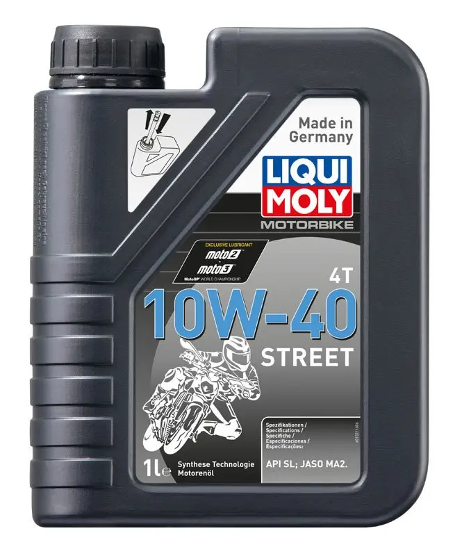 Produkt bilder Liqui Moly Motorolja 4 T 10 W 40 Street 1 L
