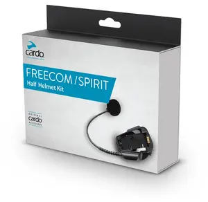 Cardo Freecom X/Spirit Half Helmet Kit
