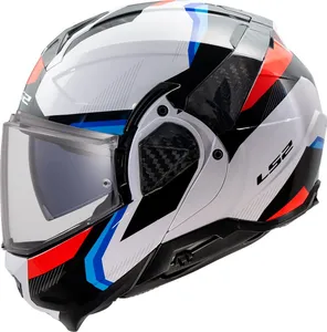 Hjälm Ls2 Ff910 Advant Ii Triple Vit/Blå/Röd