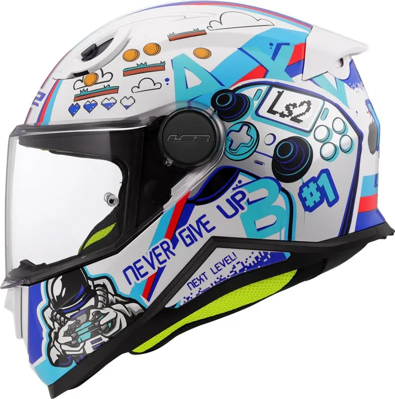 Produkt bilder Hjälm Ls2 Ff812 Kid Next Level Vit