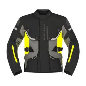 Richa Infinity 3 Pro MC-jacka Svart/gul Herr