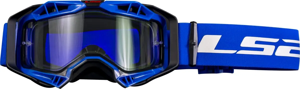 Produkt bilder Goggle ls2 aura enduro series klar lins blÅ onesize