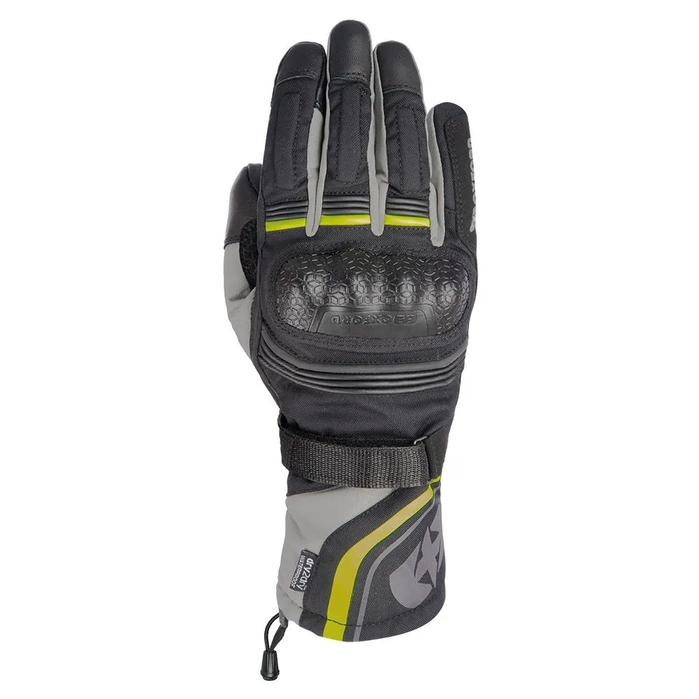 Produkt bilder Oxford Montreal 4.0 Dry2dry Handske Svart/Grå/Fluo Svart/Grå/Fluo S